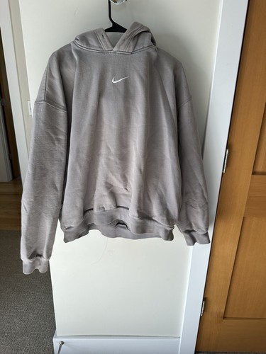 Nike x Fear of God Felpa con Cappuccio Doppio Polvere Vela Taglia XL Difetti