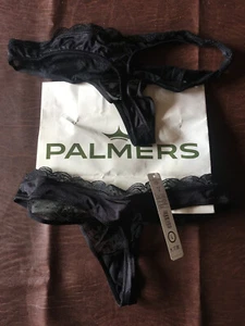 Two Pairs Gorgeous Palmers Panty Thong size Large - Picture 1 of 1