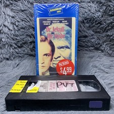 Dr. Jekyll and Mr. Hyde 1931 VHS Blockbuster Box Fredric March Sci-Fi Horror