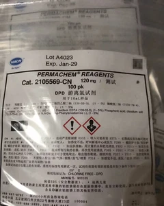 1PC NEW HACH 2105569-CN Residual Chlorine Reagent Fast shipping - Picture 1 of 2