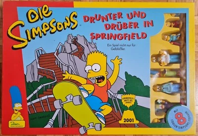 Brettspiel "Die Simpsons - Drunter und drüber in Springfield" - Bild 1 von 4