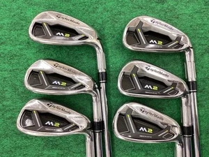 Taylormade M2 2017 Iron set 6-9+Pw+Aw IR RE-AX 90 Flex-S 6pcs Right-handed - Picture 1 of 5