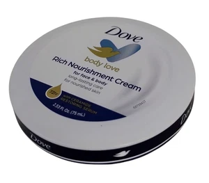 Dove BODY LOVE RICH NOURISH CREAM for Face & Body 72HR CERAMIDE SERUM 2.53 fl oz - Picture 1 of 24