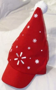 WALMART Associate Santa Elf Hat Ball Cap Adjustable Trucker Stocking Cap Holiday - Picture 1 of 3