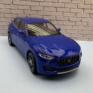 2016/2024 Maserati Lavante 1:24 Scale Welly Diecast Model - Blue - Picture 1 of 8