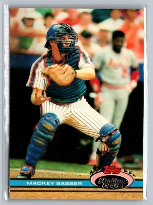 1991 Stadium Club #172a Mackey Sasser MLB New York Mets - Image 1 of 2