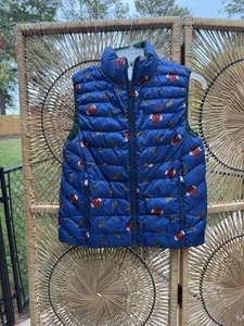 Polo Ralph Lauren P2 Layer Reversible Puffer Vest Size Large 14-16 - Picture 1 of 7