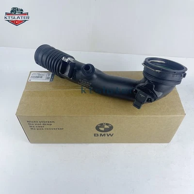 Turbo Turbocharger Intercooler Pipe Hose Rear Duct 13717609811 Fit For BMW 535i Foto 1 de 4