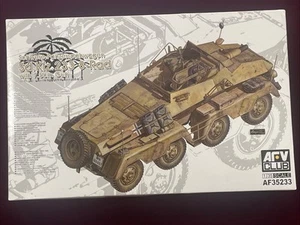 Sd.Kfz.233 8 ruedas con cañón de 7,5 cm - Kit AFV Club escala 1/35 sin montar #AF35233 - Imagen 1 de 12