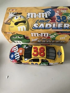 NASCAR*ELLIOT SADLER #38 *2003 M & M'S ESQUEMA DE PINTURA VINTAGE FUNDIDO A PRESIÓN*FORD TAURUS - Imagen 1 de 6
