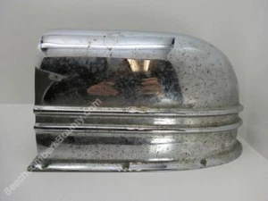 Pair Vintage Chrome over Bronze Boat Cowl Vents -XE2C142 - Picture 1 of 8