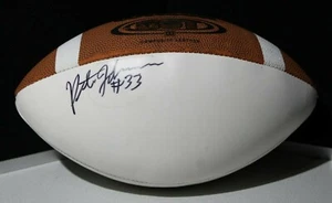 PETE JOHNSON #33 OHIO STATE BUCKEYES Signed Autographed Wilson Football - Picture 1 of 3