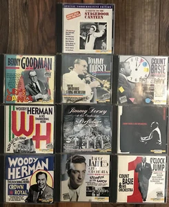 10 Jazz collector edition cd collection Herman Dorsey Goodman Basie James - Picture 1 of 12