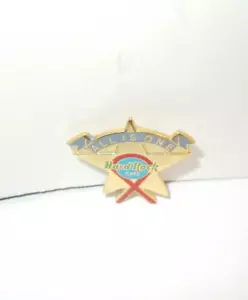 VTG 90'S HARD ROCK CAFE AIDS RIBBON GOLD STAR * ALL IS ONE * BADGE PIN - Picture 1 of 4