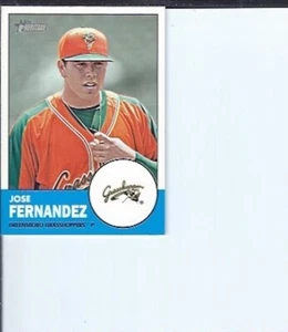 Jose Fernandez 2012 Topps Heritage Minors - Picture 1 of 1