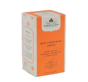 HARNEY Hot Cinnamon Spice Black Tea 20 ct tea bags boxed - Picture 1 of 1