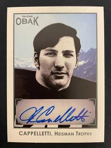 JOHN CAPPELLETTI 2011 TRISTAR OBAK FOOTBALL HEISMAN WINNER /100 PENN STATE *1874 - Picture 1 of 2