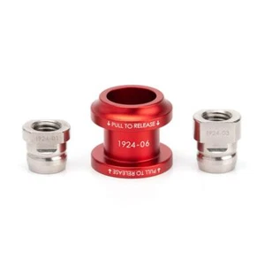 Cuello de bota de cambio de aluminio rojo ACUITY actualización Acura RSX Honda S2000 ajuste Civic MT - Imagen 1 de 12