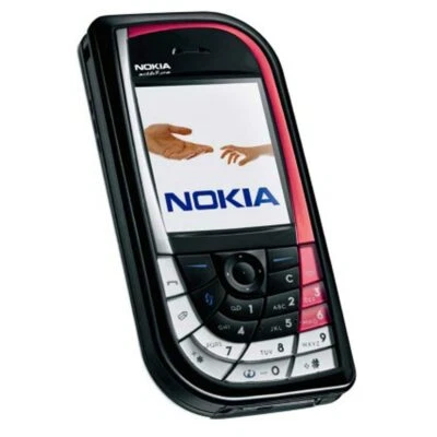 Nokia 7610 black/red Mobile Phone GSM Tri-Band Camera Bluetooth Smartphone - Image 1 of 4