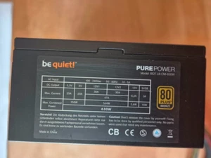PC Netzteil be quiet 630 W - Photo 1/3