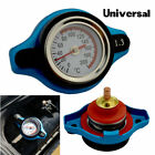 1.3 Bar Small Blue Head Safety Thermo Temp Gauge Radiator Cap For Car Universal