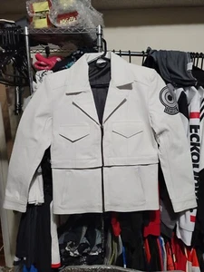 Brandneu DBZ Koffer weiße Lederjacke Herren USA klein brandneu - Bild 1 von 2