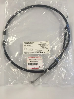 Cabo de embreagem original do fabricante Kawasaki para 2017-2020 KX250F KX 250F 250 54011-0615 - Imagem 1 de 3