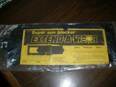 Nuevo Extend-A-Visor Super Bloqueador Solar Bloqueo UV para Coches Camiones Furgonetas (O26) Foto 1 de 4