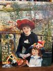 Rare Vintage Pierre-Auguste Renoir Style (Handmade) Oil Painting on Board signed