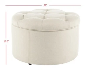 Safavieh TANISHA SHOE OTTOMAN, Reduced Price 2172735115 MCR1005A - Picture 1 of 5