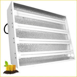2x Starlite 4x55w 6400k tubes Hydroponic Propagation Grow Light Series Port - Picture 1 of 6