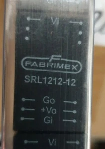 Fabrimex SRL1212-12 DC-DC REGULATED POWER SUPPLY MODULE (R5S12.4) - Picture 1 of 1
