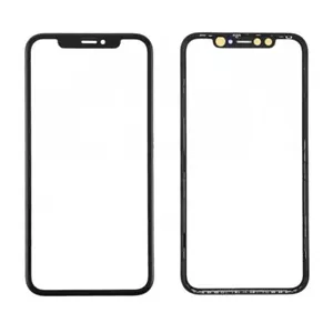 Front Screen Outer Glass with Frame & OCA Adhesive Replacement for iPhone XR - Picture 1 of 1