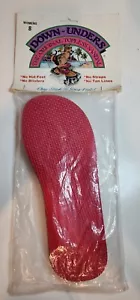 VINTAGE DOWN UNDERS THE ORIGINAL TOPLESS SANDALS NOVELTY WOMENS SIZE 8 no straps - Picture 1 of 2