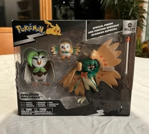 Pokemon Multi Evolution Figuren Pack Brandneu in Box Rowlet Decidueye Dartrix - Bild 1 von 7