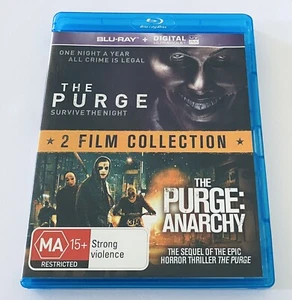 The Purge: Survive The Night / The Purge: Anarchy Region B ๐ฟ Region B VGC MA15+ - Picture 1 of 3