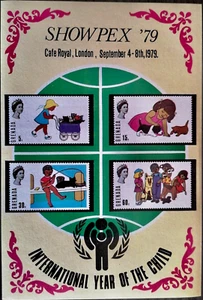 GRAN BRETAÑA - HOJA SOUVENIR SHOWPEX '79 . - Imagen 1 de 1