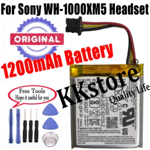 New 1200mAh Genuine Battery For Sony WH-1000XM5 Wireless Headset XM5 Battery - Picture 1 of 2