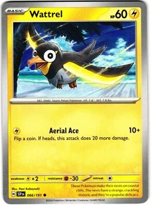 Wattrel 66/191 Pokemon SV: Surging Sparks - Picture 1 of 3