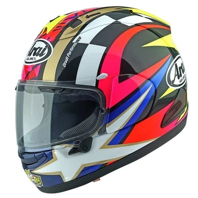 Casco de motocicleta Arai RX-7 V EVO Schwantz 30th brillante AR2996S30 Foto 1 de 4