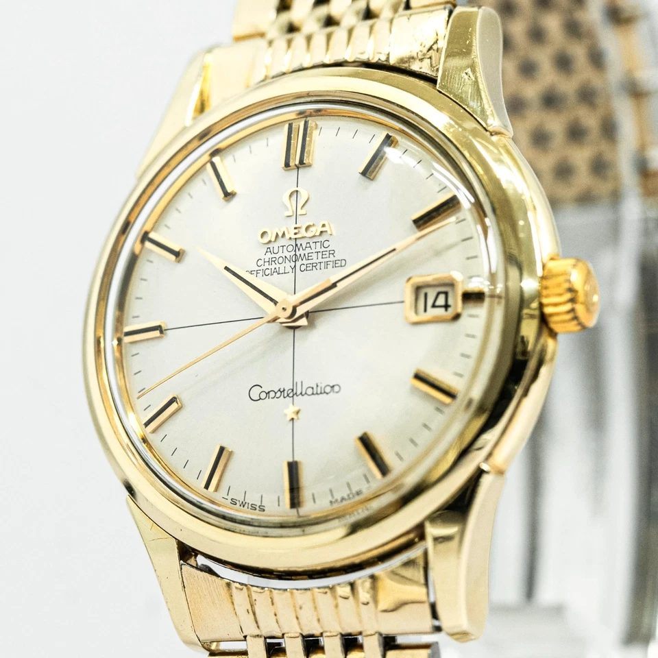Sin tarifas **CASI COMO NUEVO** De colección 1962 OMEGA Constellation Cal.561 automático 36 mm para hombre Foto 1 de 4