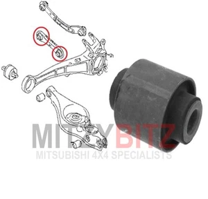 Trailing Arm Link Bush Rear for Mitsubishi DELICA D5 CV5W 2.4 - Picture 1 of 6