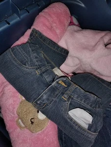 Size 4 Cotton Blend Denim Kids Jeans Pants Basic Unbranded Unisex - Picture 1 of 2