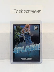 2024-25 Panini Optic Anthony Edwards Splash Purple Prizm #7 Minnesota Wolves - Bild 1 von 2