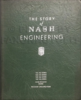 Álbum original Nash Story of Engineering 1932 distribuidor Foto 1 de 2
