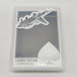 Lounge Edition Unmarked (Tarmac Black) by Jetsetter Playing Cards NEU - Bild 1 von 7