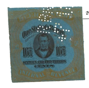 U S Stamps Revenues Beer Stamps Scott REA76 1/6 barrel cv 250.00 - Picture 1 of 1
