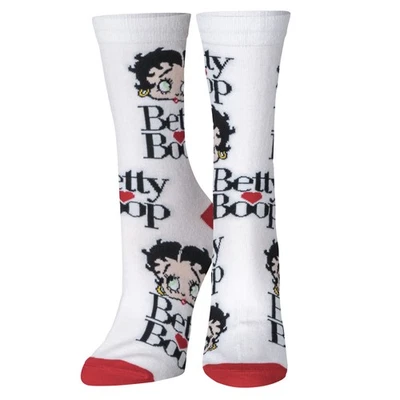 Calcetines Locos Betty Boop Divertidos Novedad Calcetines Adulto Medianos Foto 1 de 4