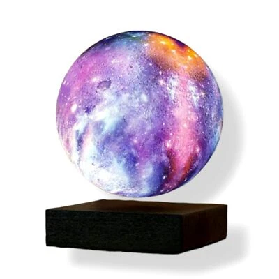$250 Gingko Black Purple Smart Floating Galaxy Desk Table Decorative Accent Lamp - Image 1 of 4