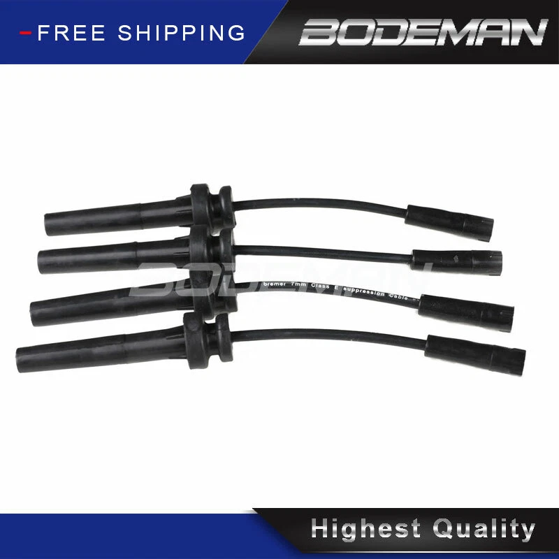 Fios de vela de ignição para 2001-2006 Chrysler PT Cruiser Sebring Dodge Stratus L4 2.4L - Imagem 1 de 4